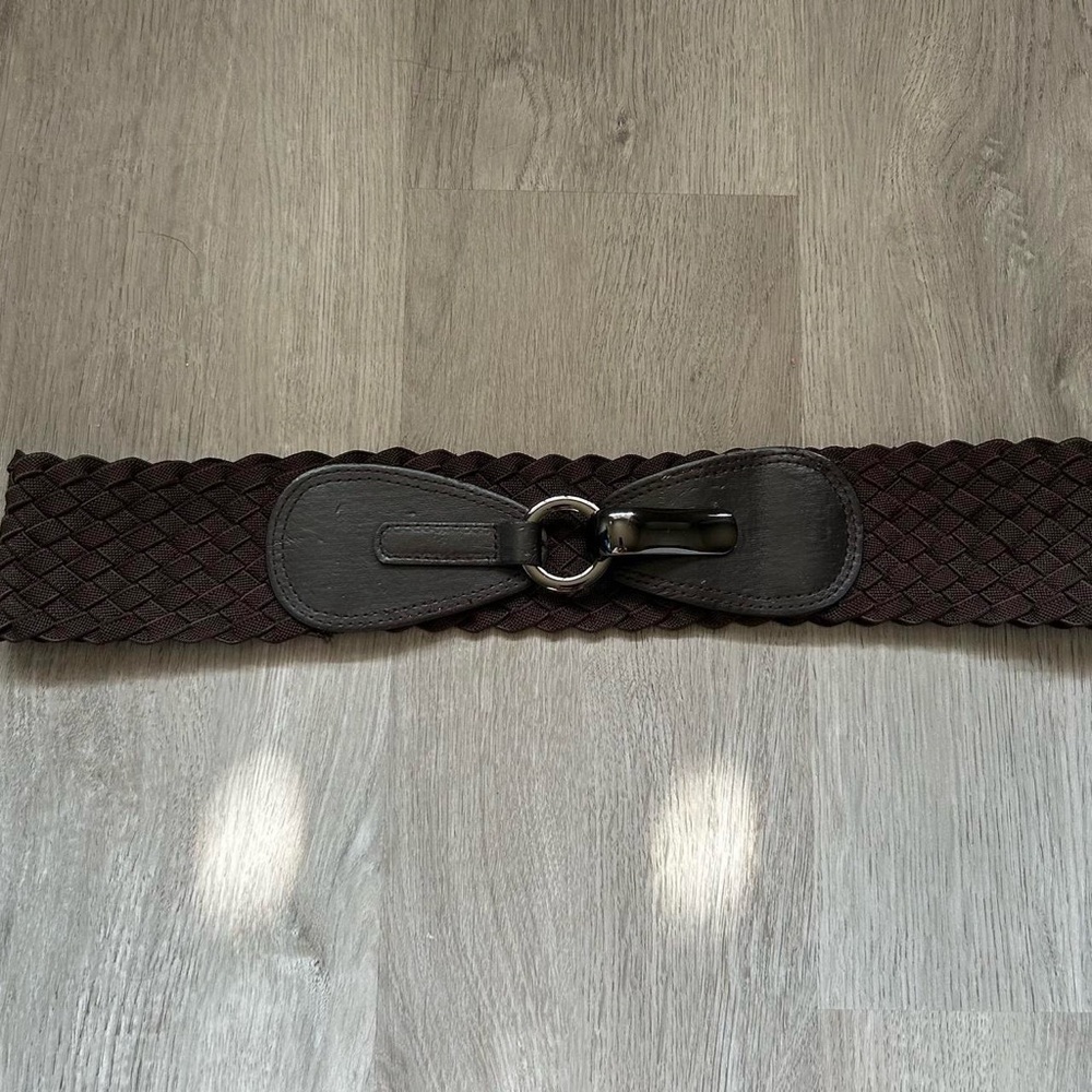 BROWN CHUNKY BELT